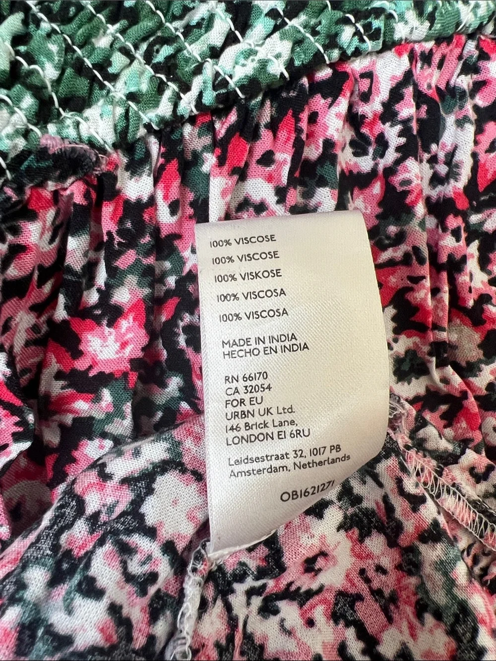 Free People Pink and Green Floral Backless Maxi Dress - Picture 13 of 15